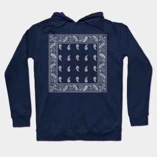 Paisley Bandana print Hoodie